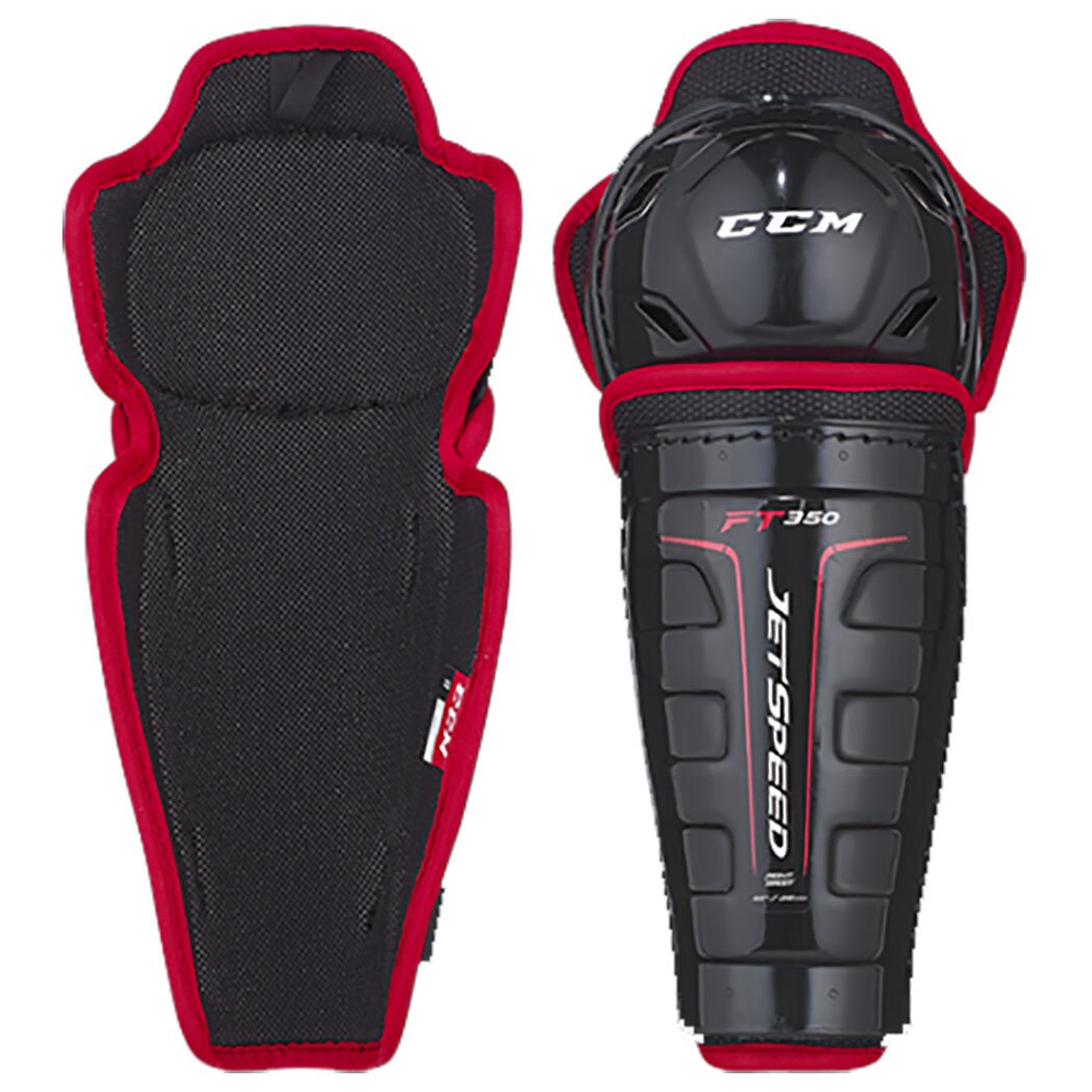 CCM JetSpeed FT350 Youth Hockey Shin Guards