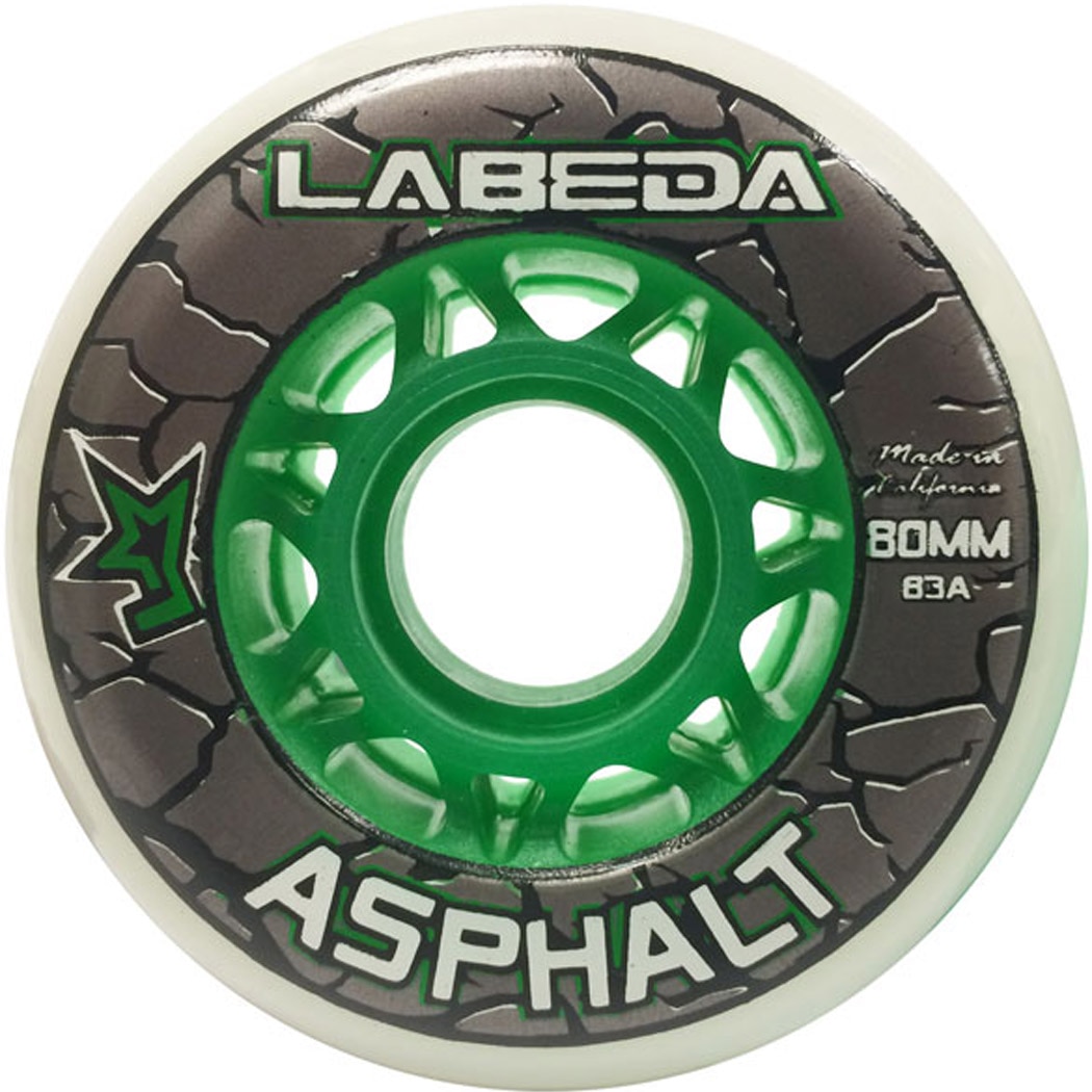 Labeda Asphalt Outdoor Inline Hockey Wheels (83A)