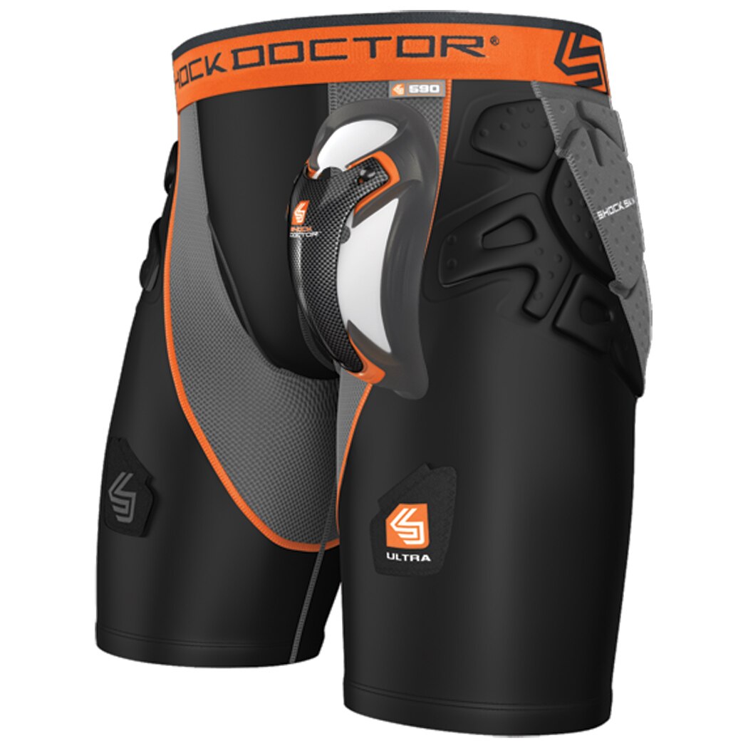 Shock Doctor 590 Senior Shock Skin Compression Hockey Jock Short
