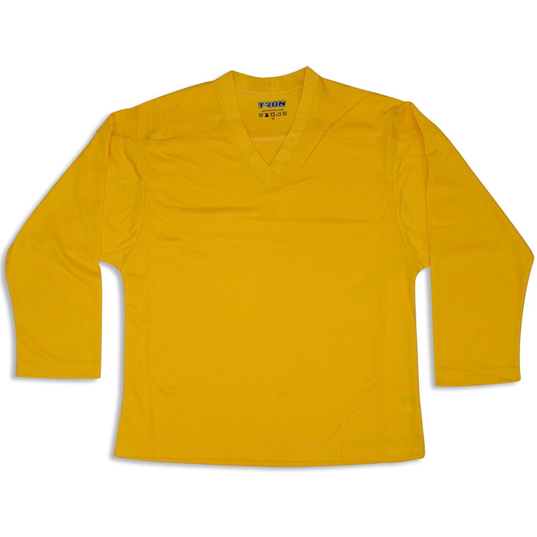 orange hockey practice jersey