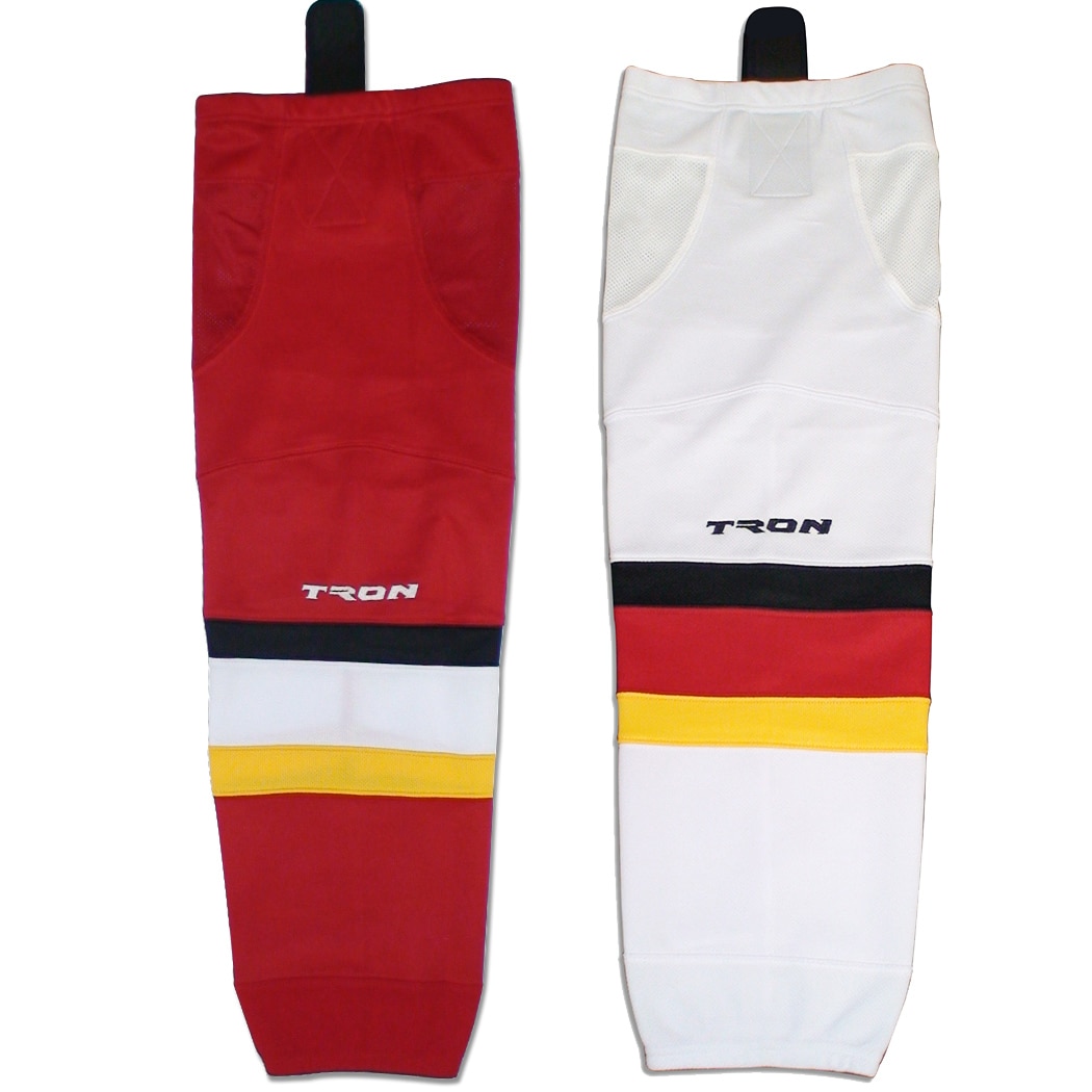 Calgary Flames Hockey Socks Tron SK300 NHL Team Dry Fit