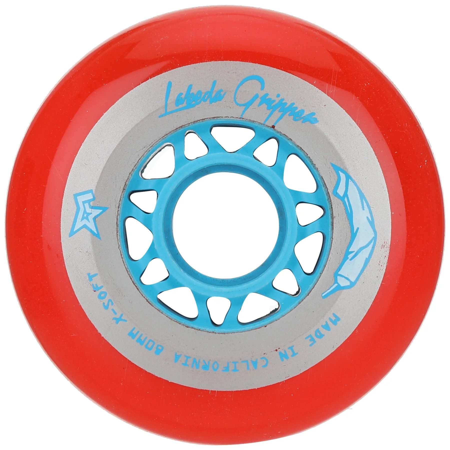 Labeda Gripper Red Indoor Inline Hockey Wheels (74A)