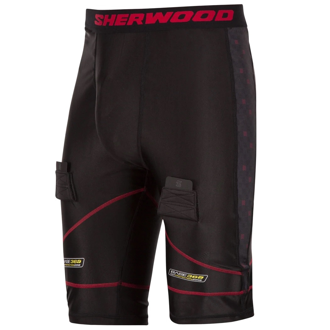 Sherwood T100 Pro Youth Jock Compression Shorts