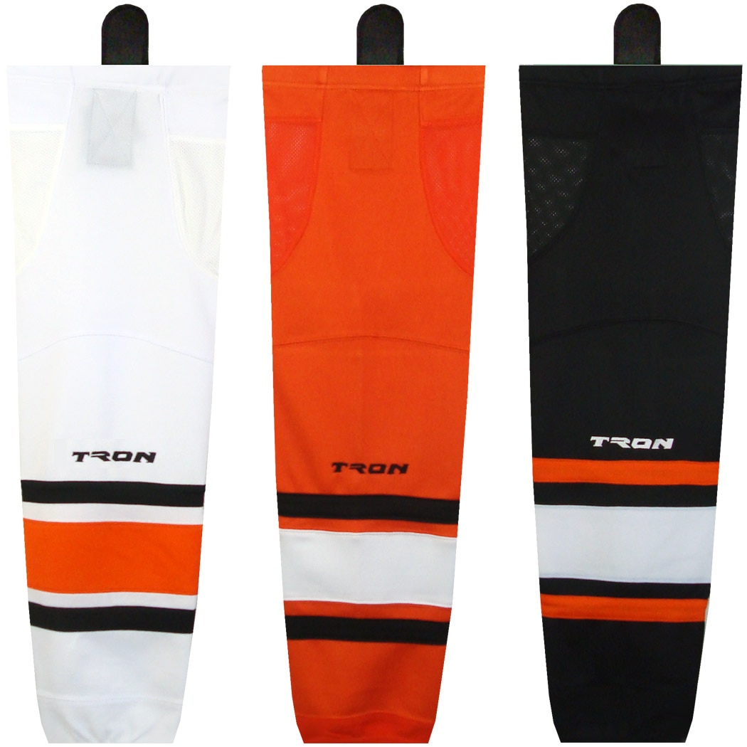 Philadelphia Flyers Hockey Socks Tron SK300 NHL Team Dry Fit