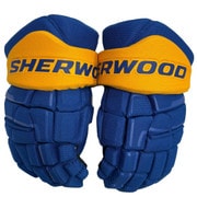 Sherwood Code NHL Team Stock Senior Hockey Gloves - Buffalo.jpg