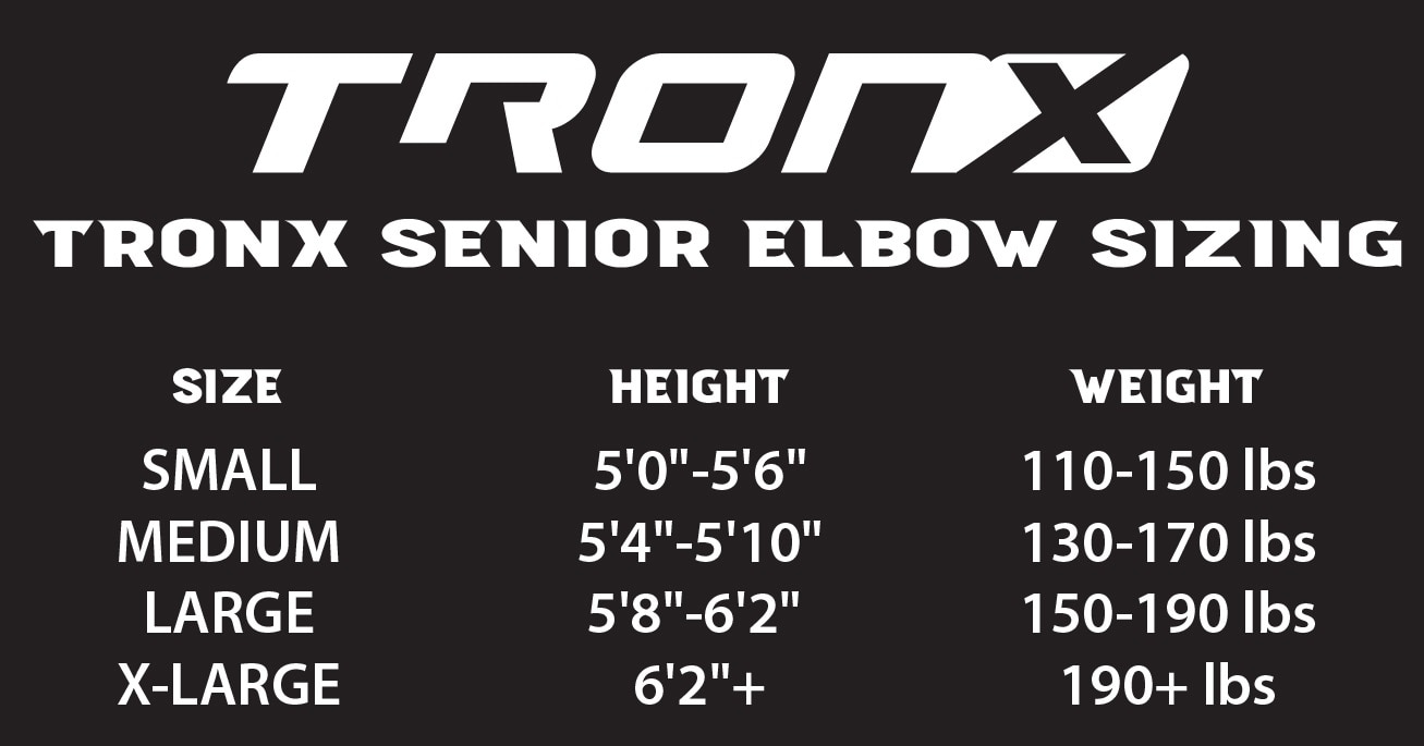 TronX Classic Senior Hockey Elbow Pads